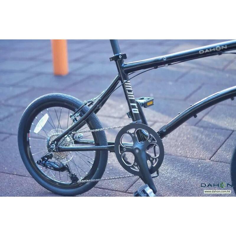 (Assembled) NBA083 DASH P8 FOLDING BIKE 20" - BLACK