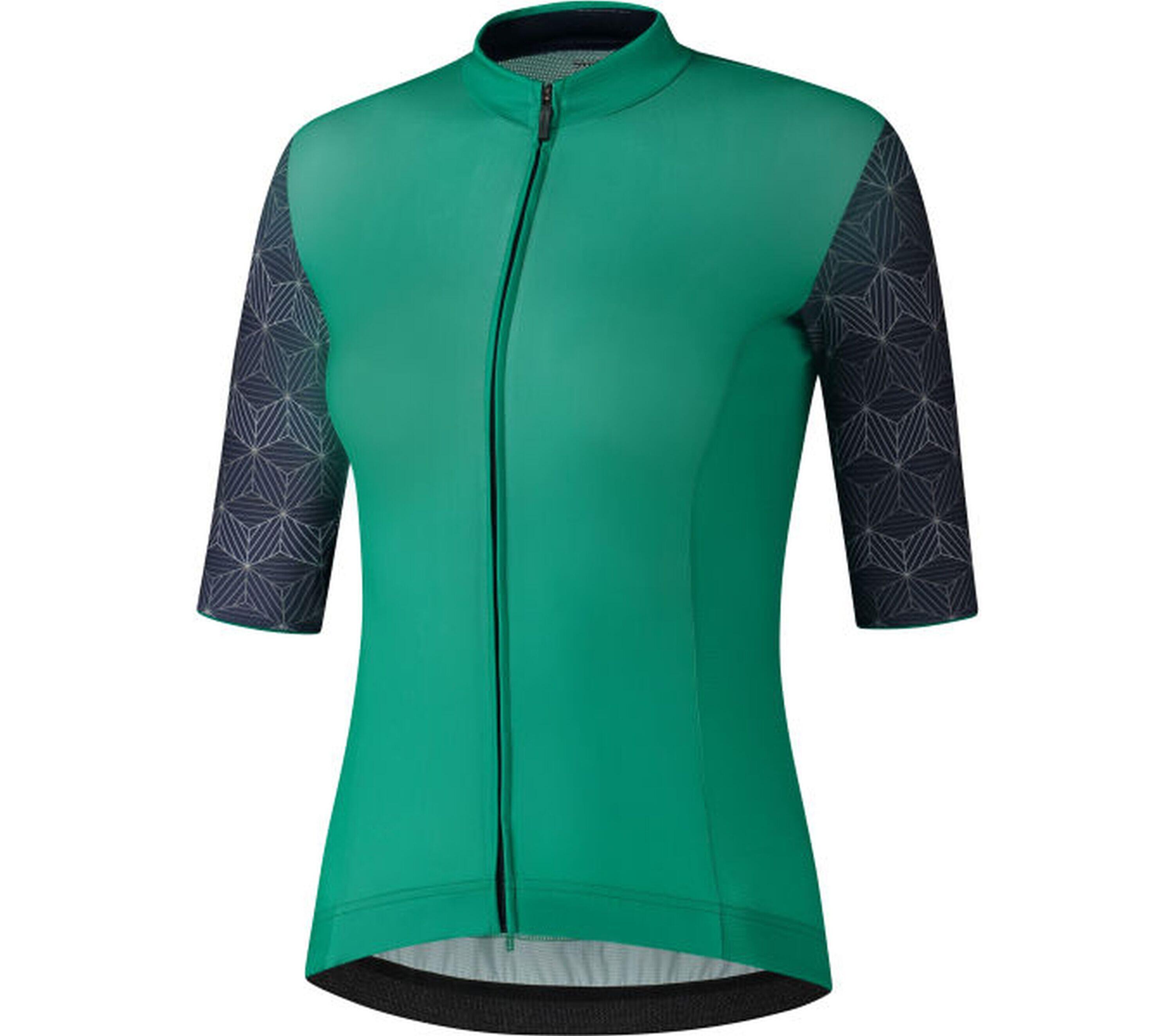 Maillot manches courtes W's YURI, vert 1/2