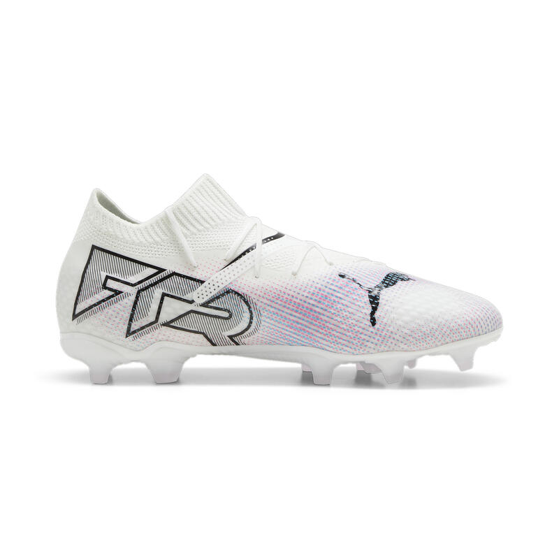 Scarpe da calcio FUTURE 7 PRO FG/AG da ragazzi PUMA White Black Poison Pink