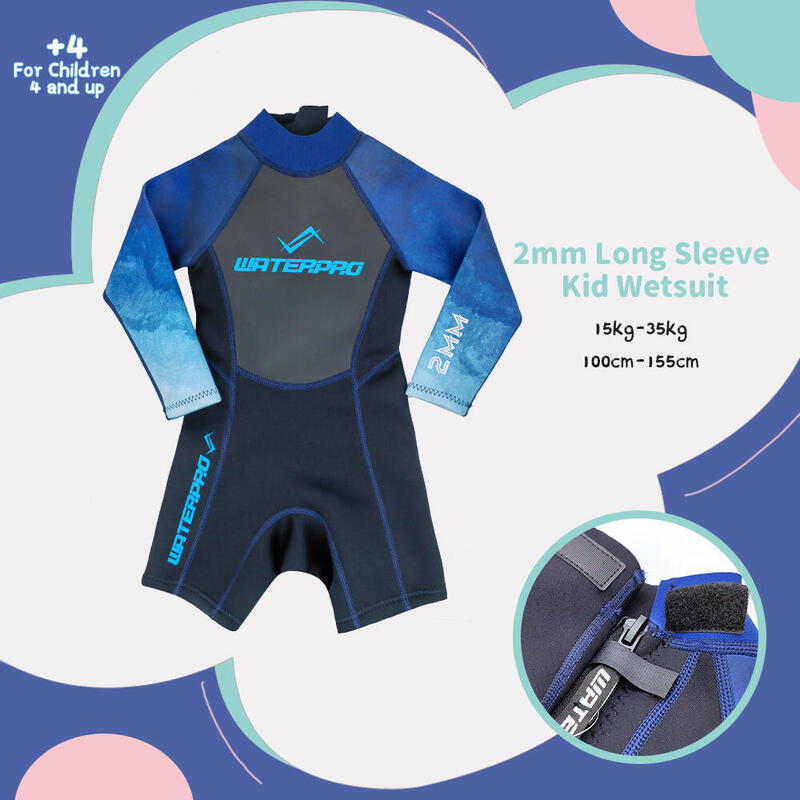 Kid 2mm Wetsuit - Blue