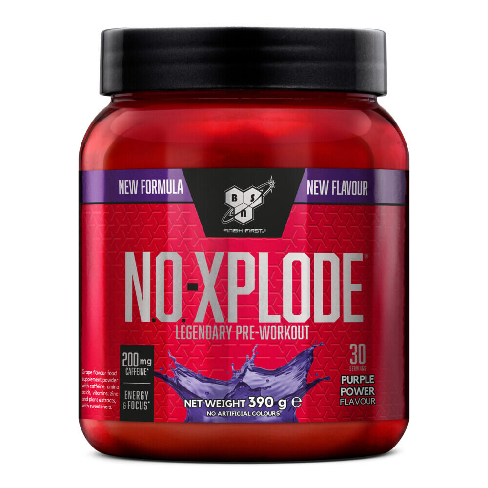 BSN Pre-workout - No-xplode (390g) - Paarse Kracht