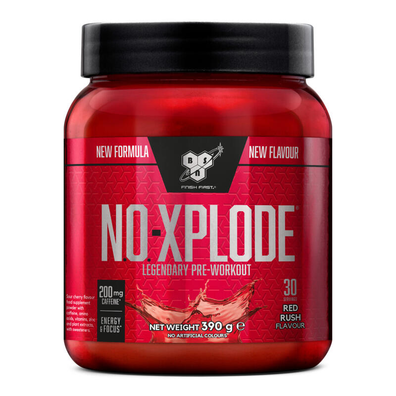 BSN N.O. Xplode 3.0 Pre-Workout (390g) - Red Rush