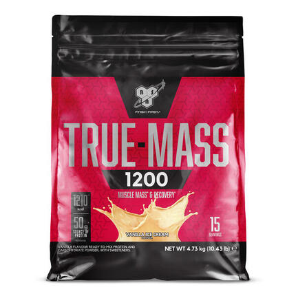 Hard gainer - True Mass 1200 - Milkshake à la Fraise 4800g