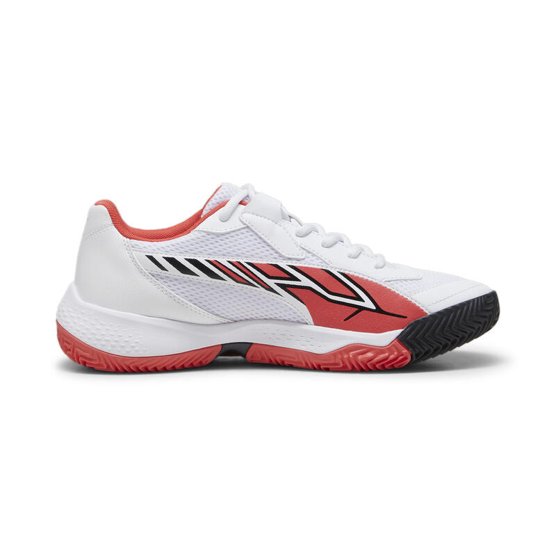 Scarpe da padel NOVA Court PUMA White Black Active Red