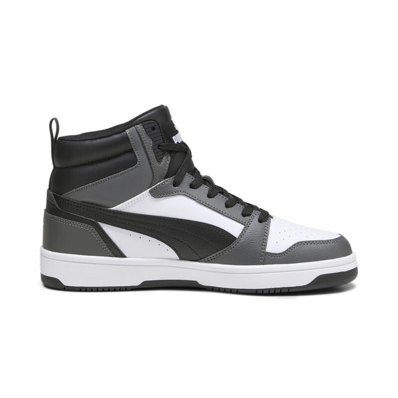 Sneaker Rebound PUMA White Black Shadow Gray asphalt