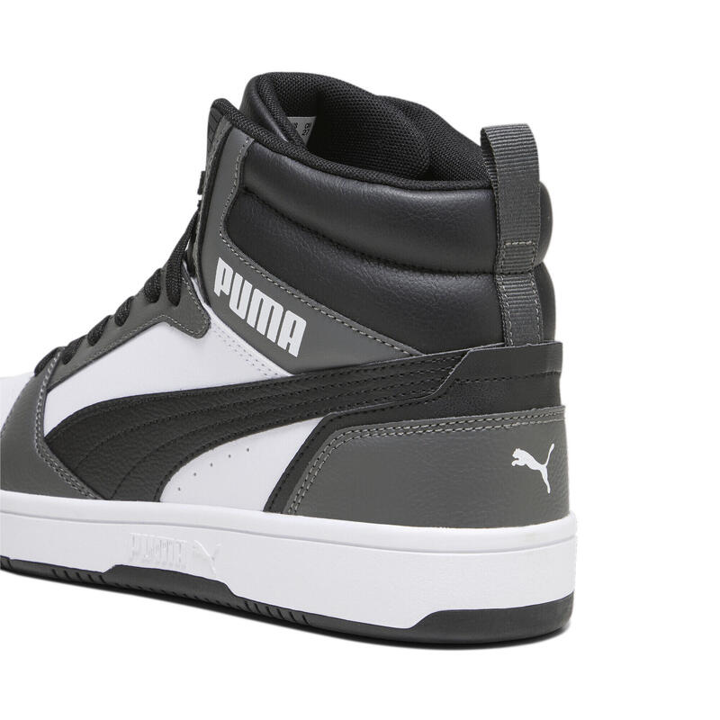 Sneaker Rebound PUMA White Black Shadow Gray asphalt
