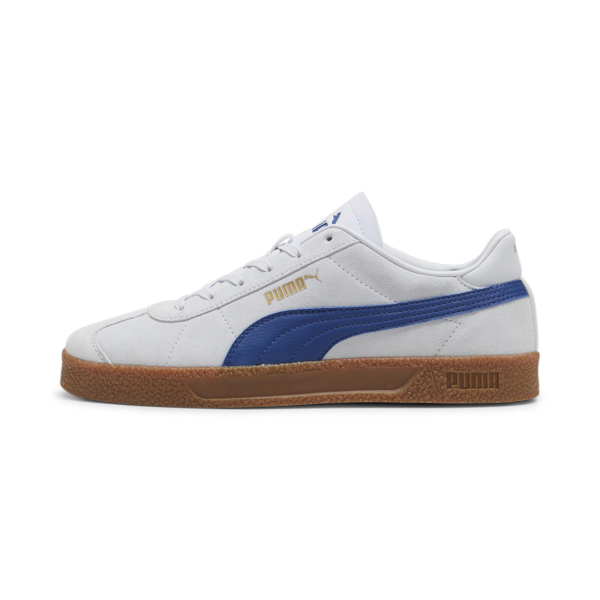 Zapatillas Club PUMA Silver Mist Clyde Royal Gold Gray Blue 3/6