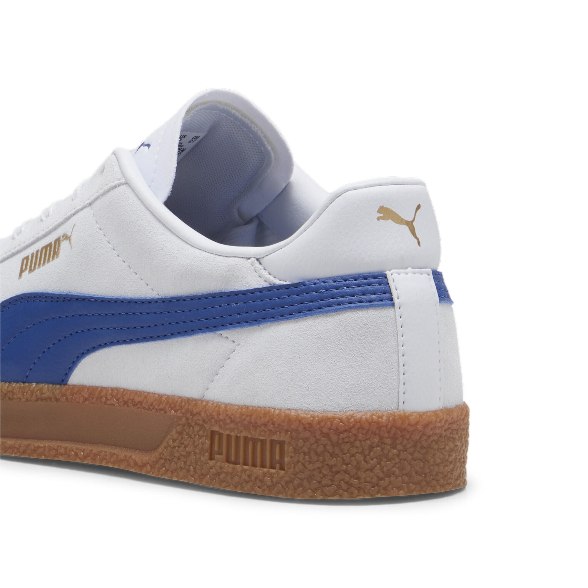 Zapatillas Club PUMA Silver Mist Clyde Royal Gold Gray Blue 2/6