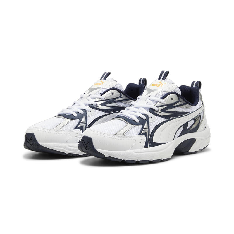 Pantofi sport unisex Puma Milenio Tech Club, Alb