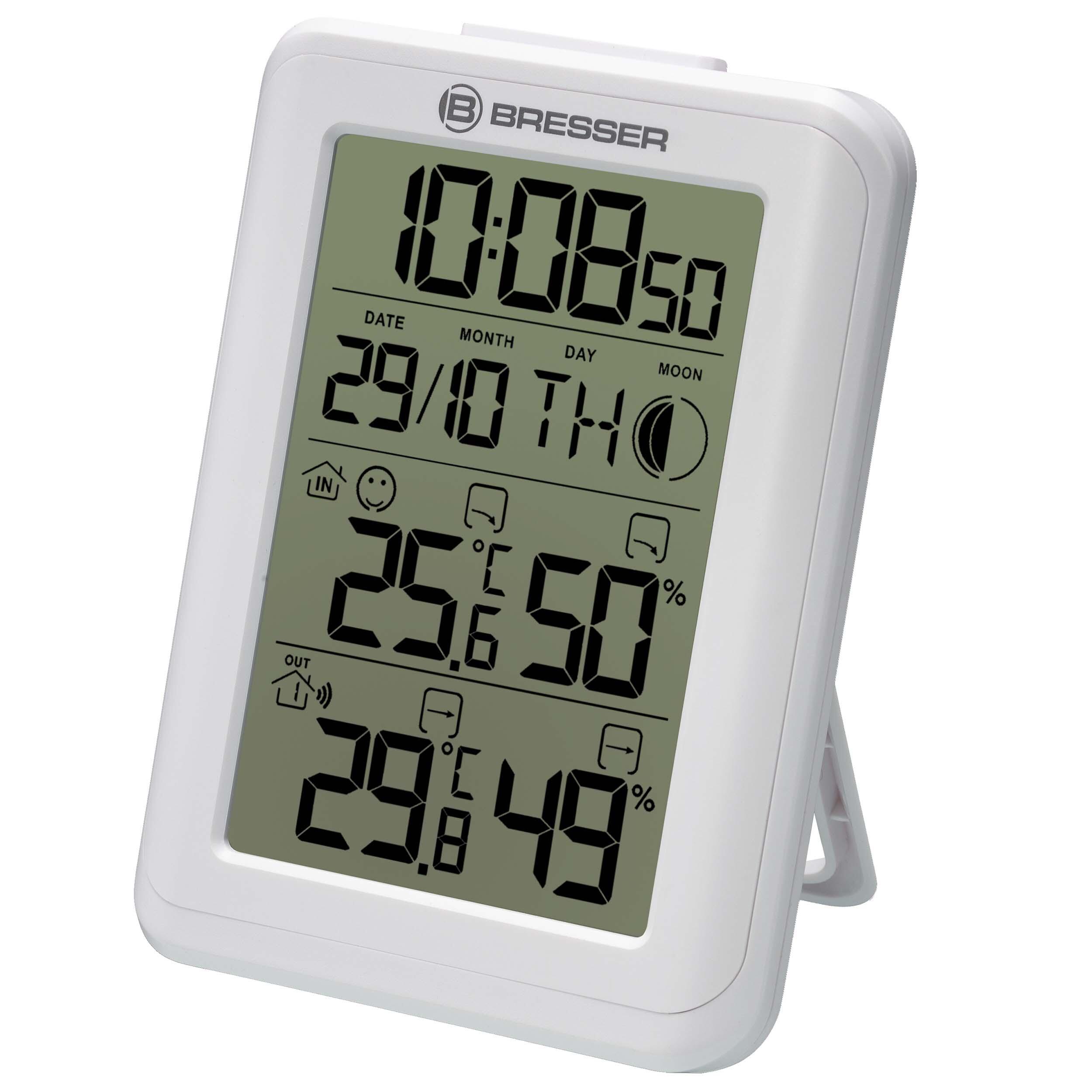 Set de termômetro sem fio Jumbo BRESSER ClimaTemp IO 3/5