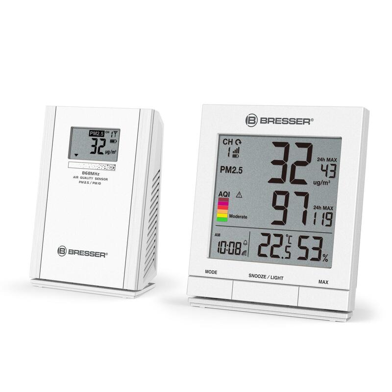 Medidor da qualidade do ar para medição de partículas finas PM 2,5 / PM 10