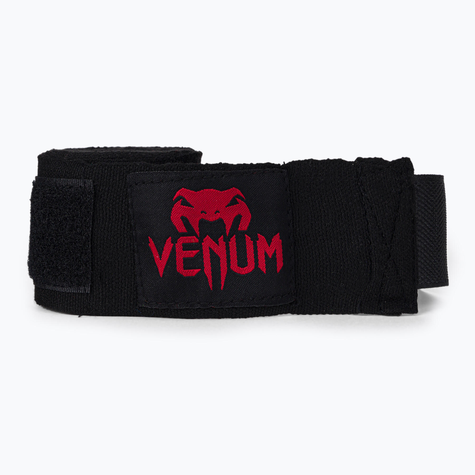 Boxerské bandáže značky VENUM KONTACT - 4 m - černo/červené 3/4