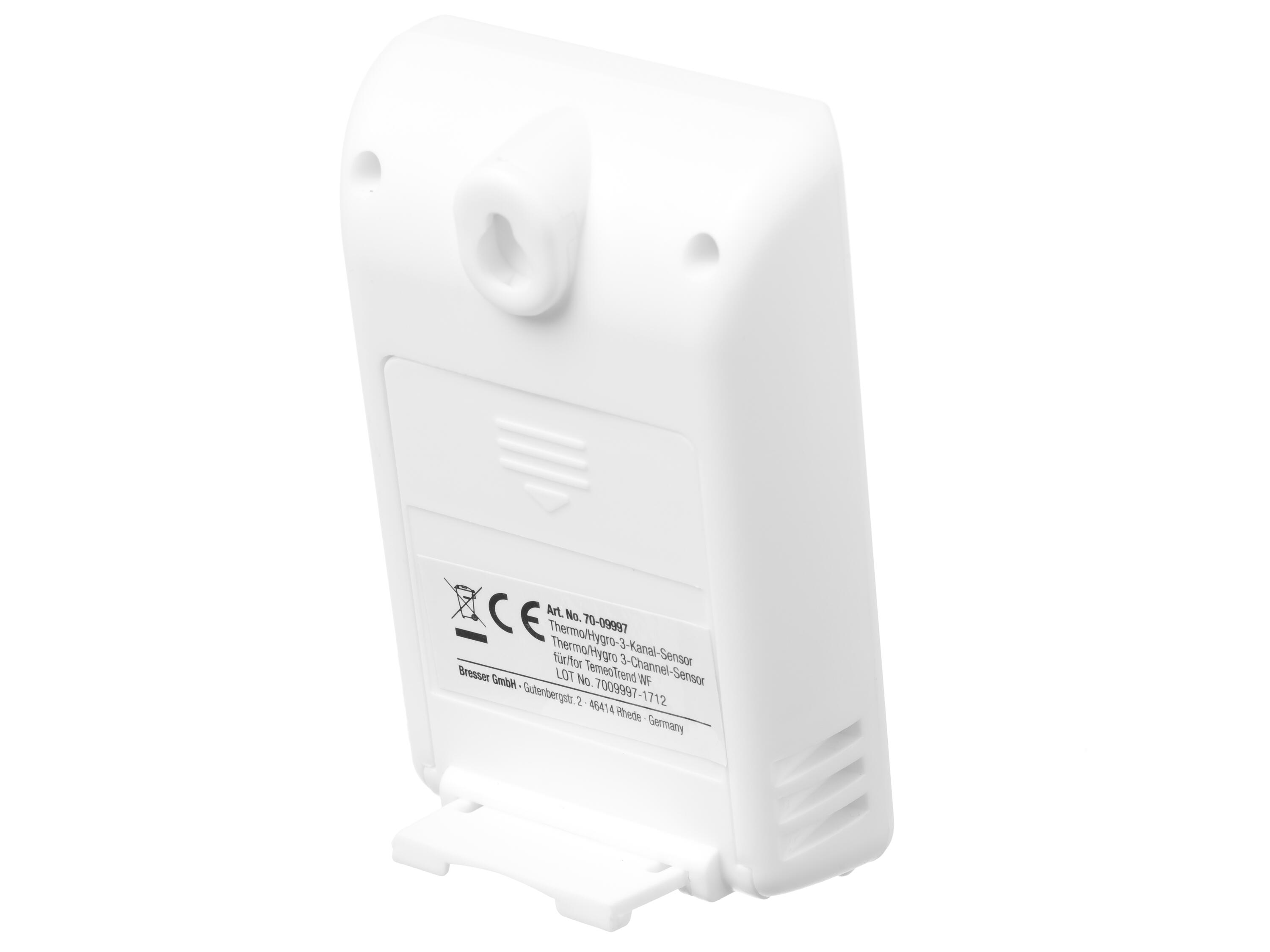 BRESSER Sensor termo/higro 3 Canales 2/3