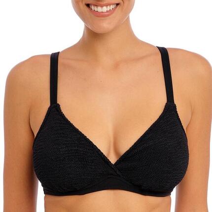 Top de bikini con aros texturizado Ibiza waves