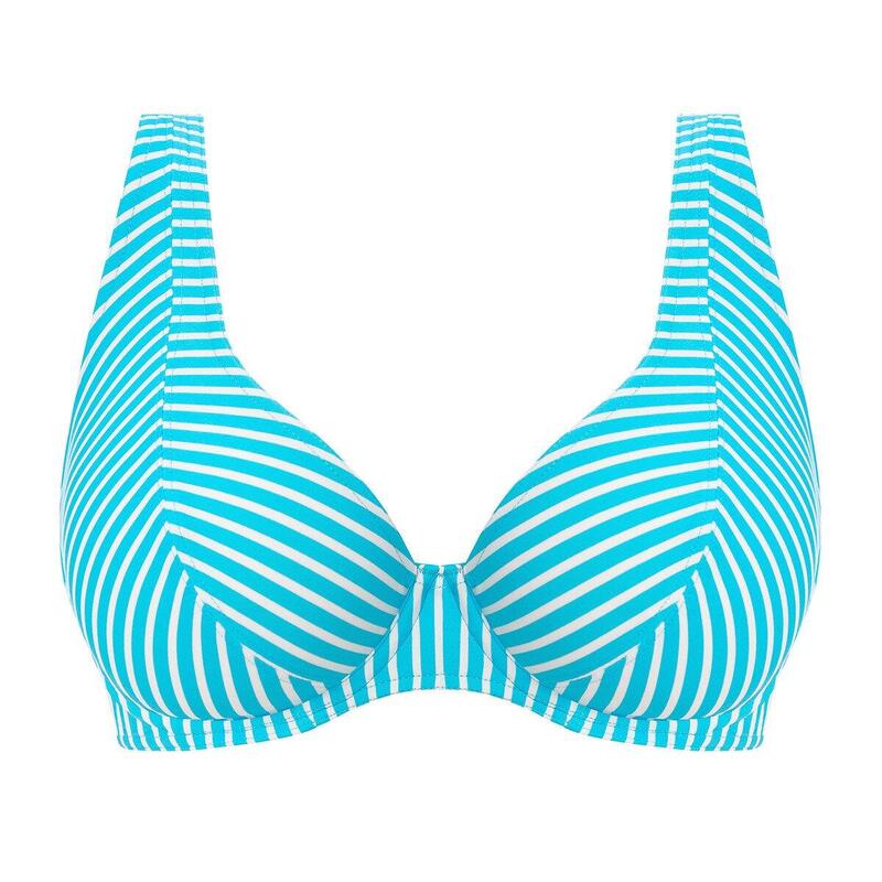 Haut de maillot rayé avec armatures Jewel cove stripe