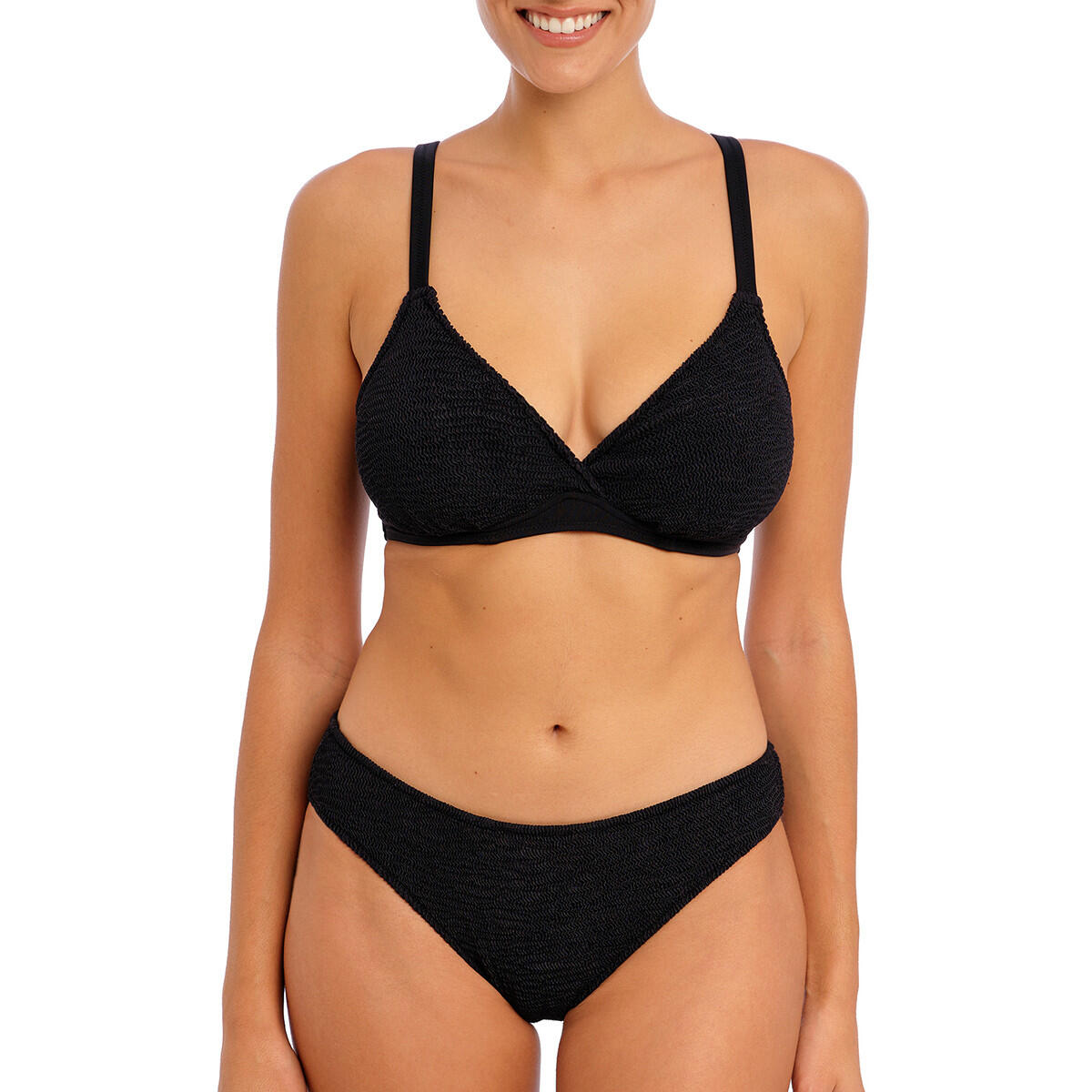 Top de bikini con aros texturizado Ibiza waves 2/5