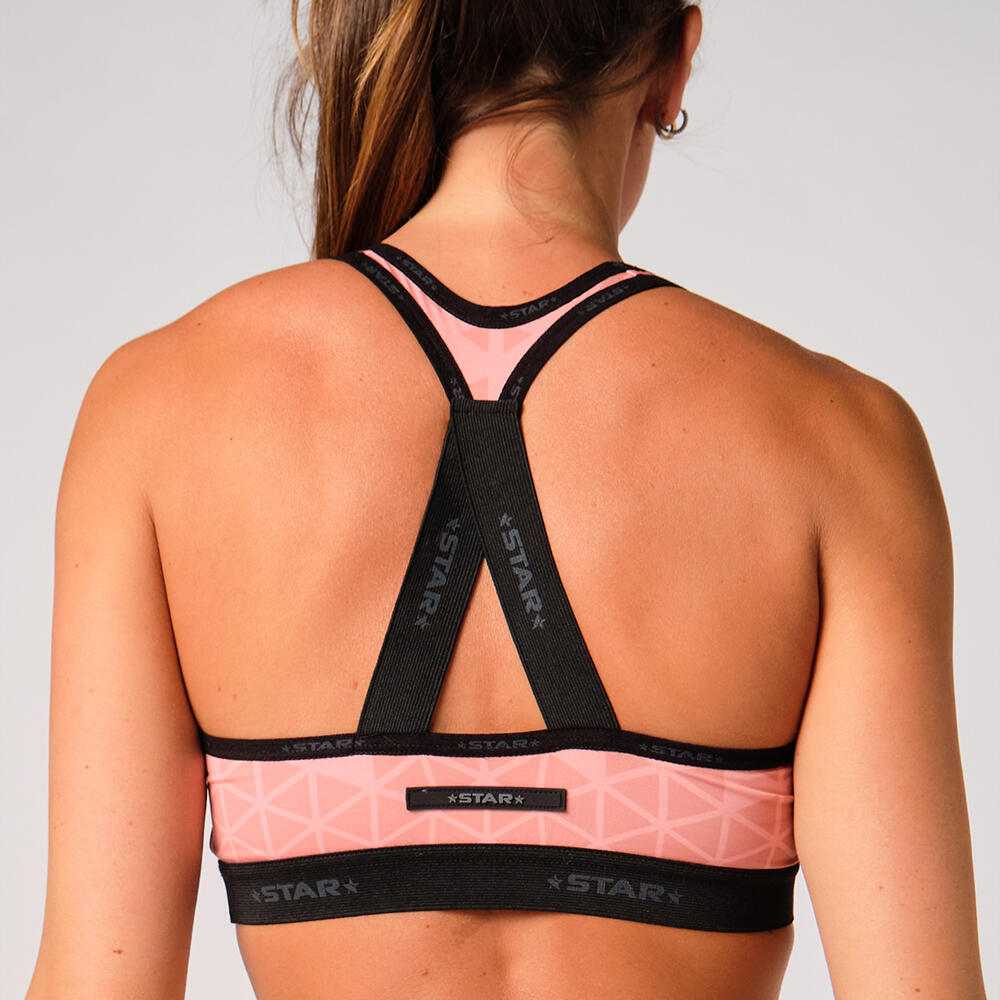 Reggiseno sportivo Star Beach Wear Peach Meteorite 2/4