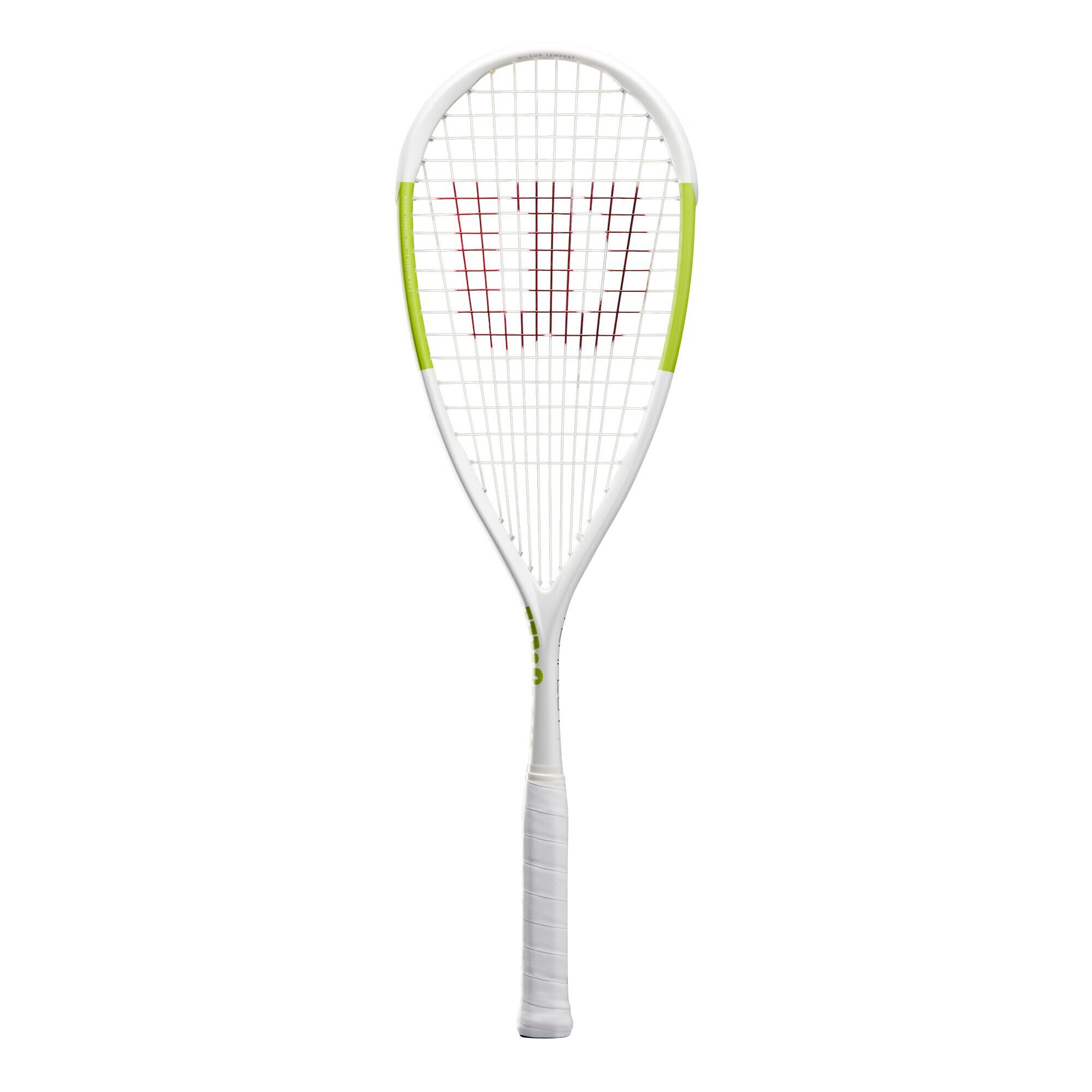 WILSON Wilson Tempest Pro White/Green Squash Racket & Cover