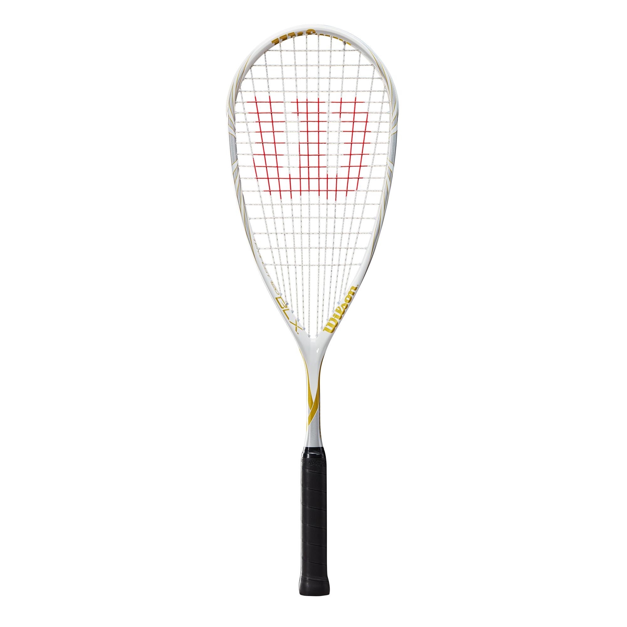 Wilson Tempest 120 BLX White/Gold Squash Racket 1/3