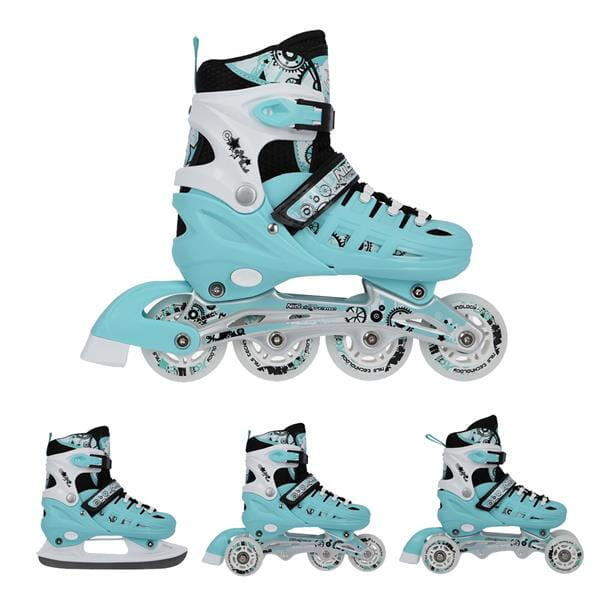 NILS EXTREME Inliners Met De Verwisselbare IJshockeyschaats Nils Extreme NH10905
