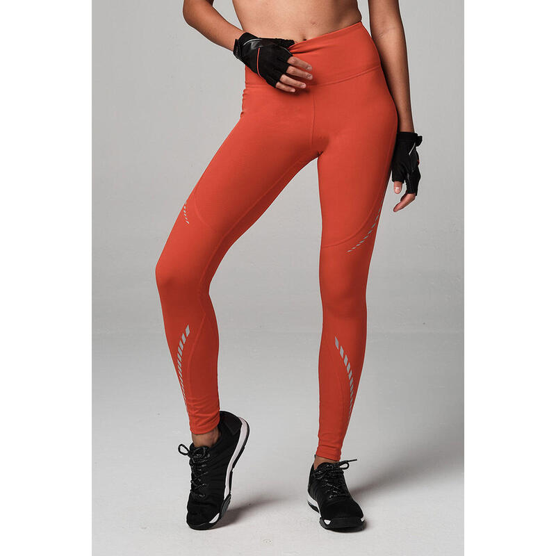 Legginsy sportowe damskie STRONG ID z wysokim stanem