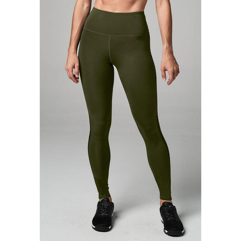 Legginsy sportowe damskie STRONG ID Essential z wysokim stanem