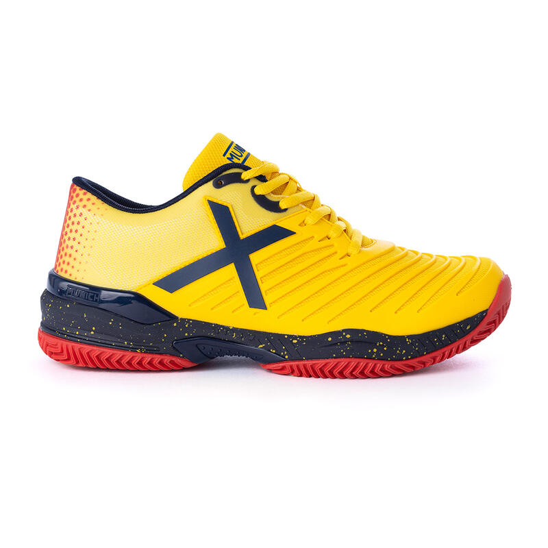 Zapatilla de pádel MUNICH Pad X adulto amarillo