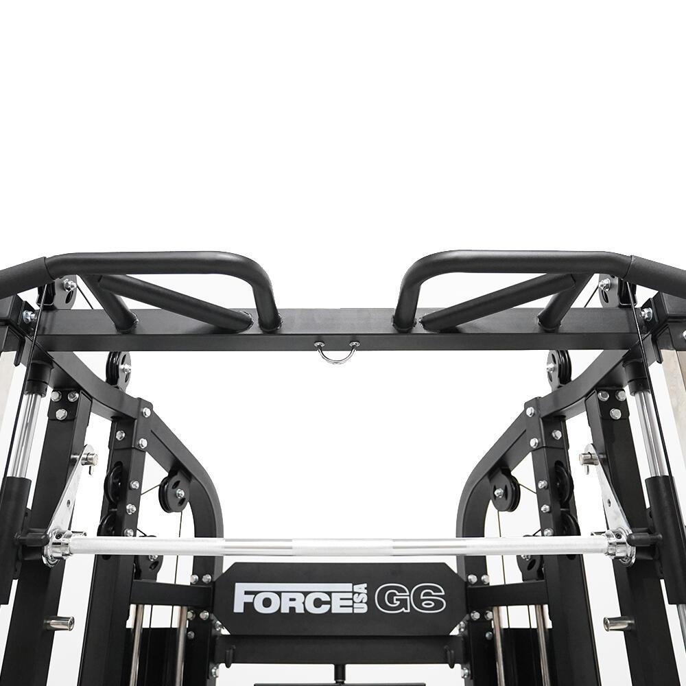 G6™ All-In-One Trainer - Rack, Máquina Smith, Multipower + Doble Polea 5/5