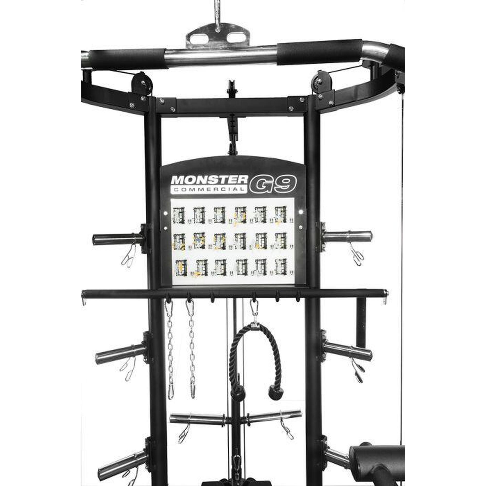 G9 All-In-One Trainer - Máquina Smith, Multifunción, Rack y Prensa de Pierna