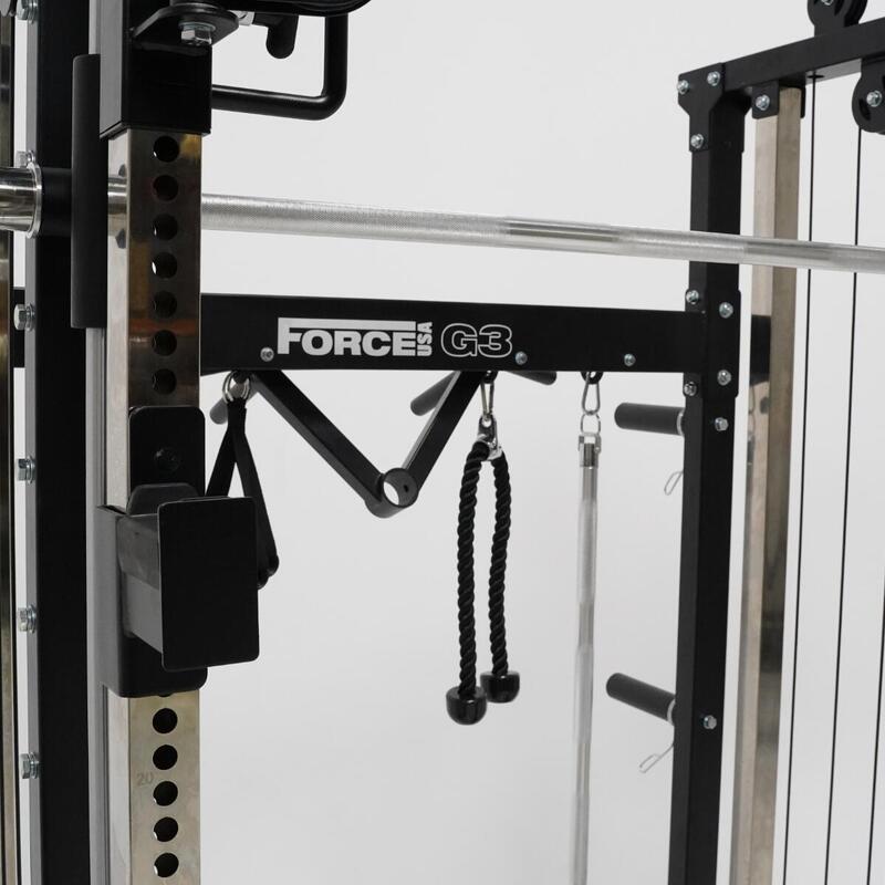 G3® V2 All-In-One Trainer - Multipower Smith Machine, Double Poulie ...