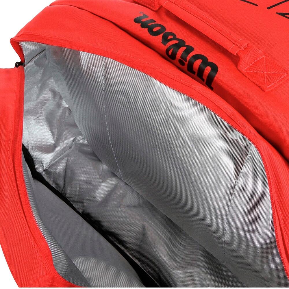 Wilson Bela Super Tour Padel Bag - Red 4/5