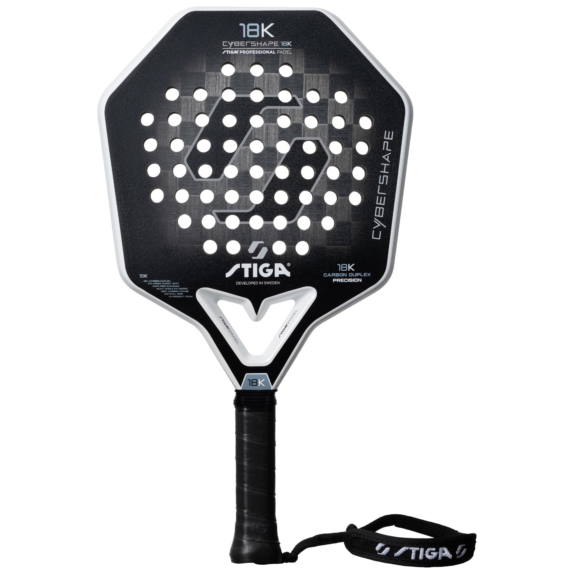 Raquete Padel 18K Cybershape