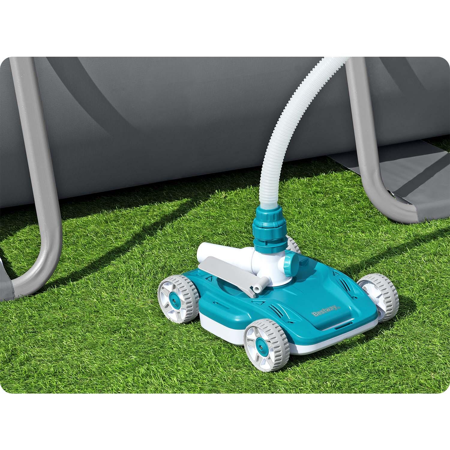 Kit d'entretien piscine natation - Aspirateur Automatique bleu 3/5