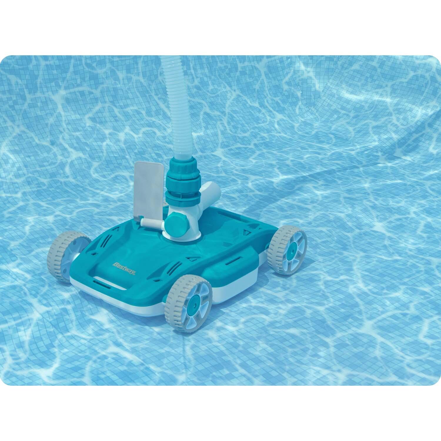 Kit d'entretien piscine natation - Aspirateur Automatique bleu 5/5