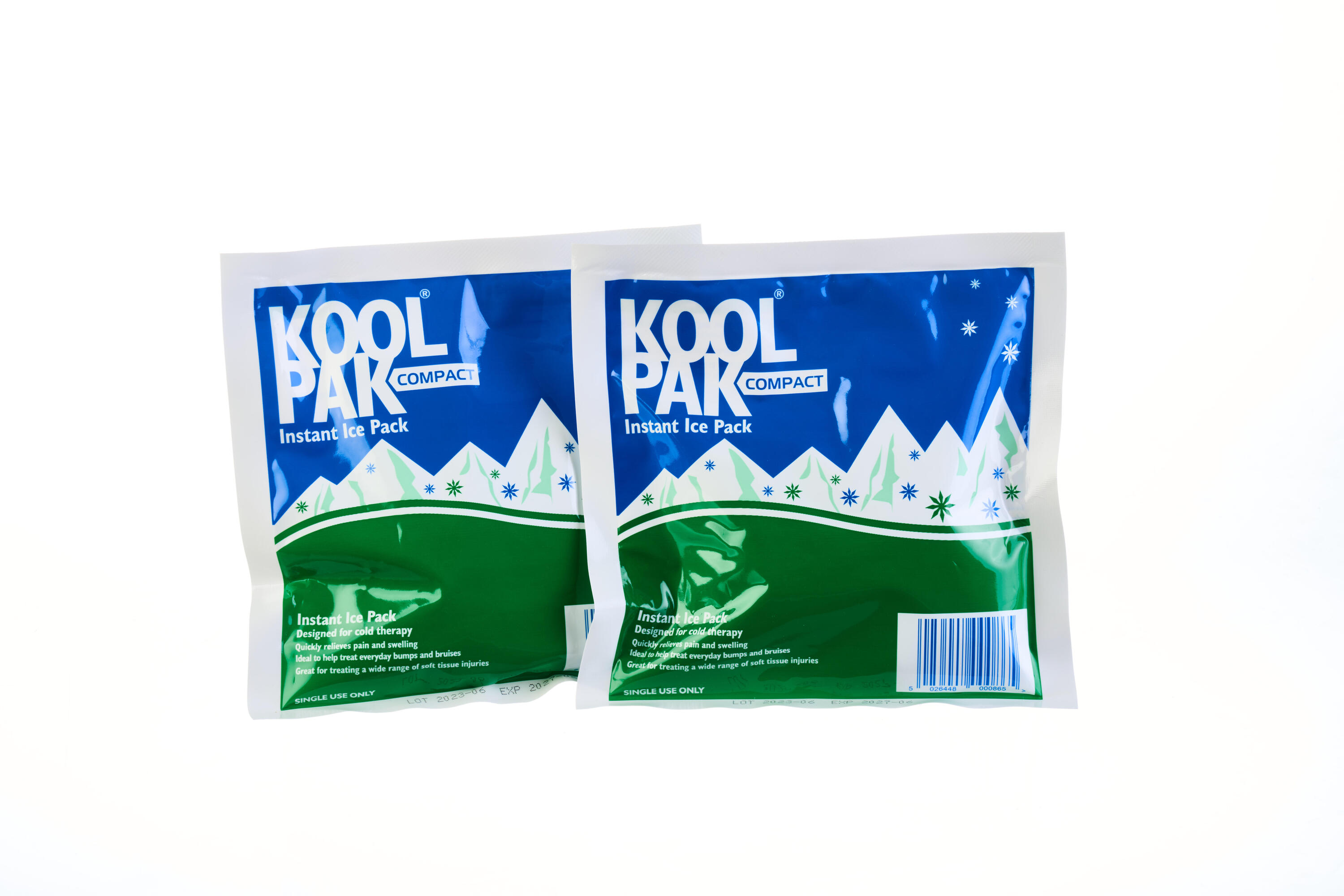 Koolpak Compact Instant Ice Pack - 15 x 15cm - Pack of 80 3/6