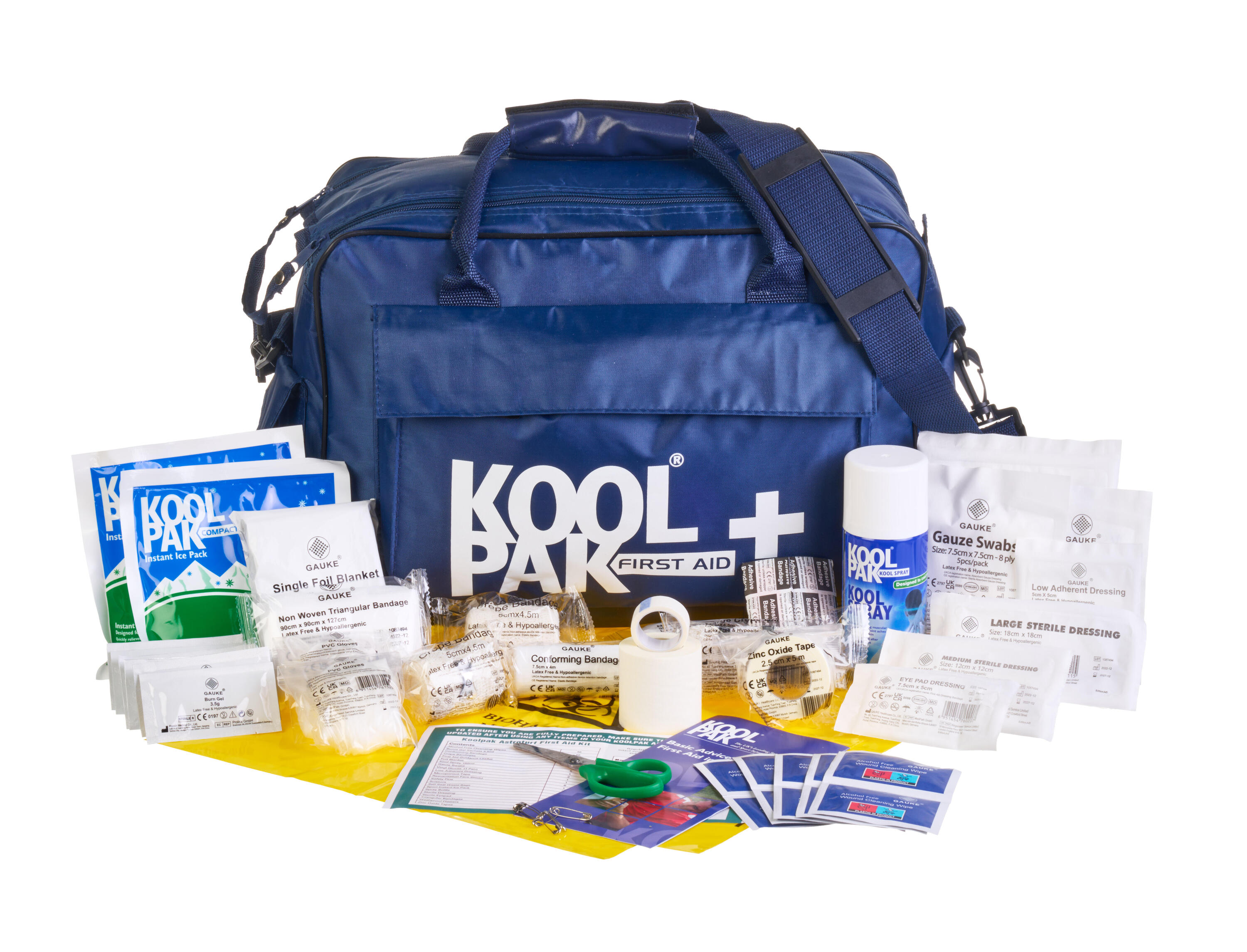 Koolpak Astroturf First Aid Kit Sports Injury Treatment 1/5