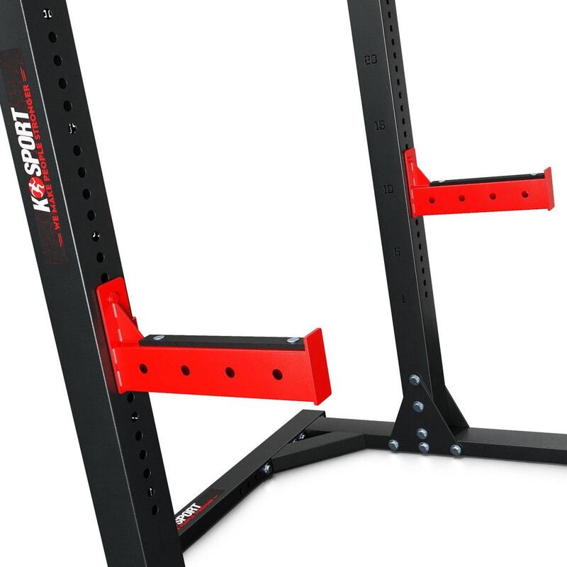 K-SPORT Langhantelständer PROFI Langhantelablage, Squat Rack, Kniebeugeständer