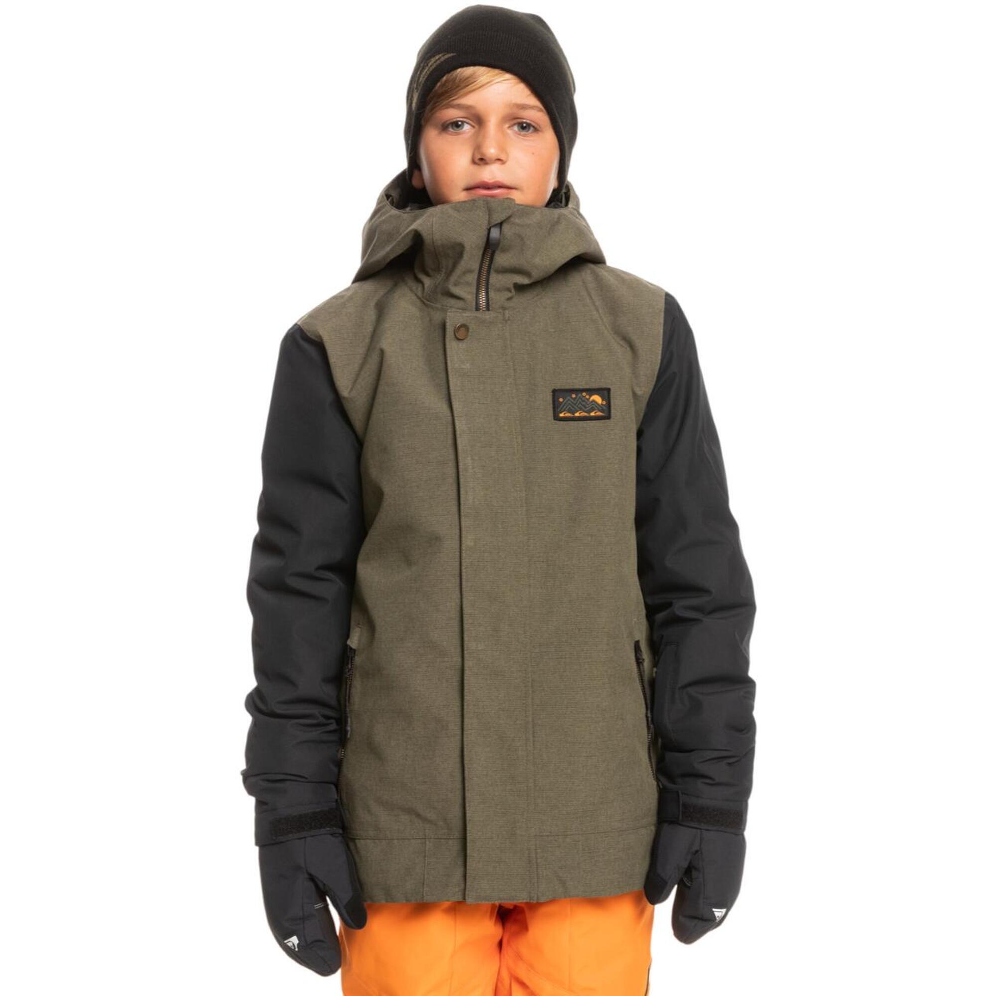 Quiksilver - Veste De Ski De Ridge Boys - Veste - Vert -  8 À 10 Ans - Decathlon