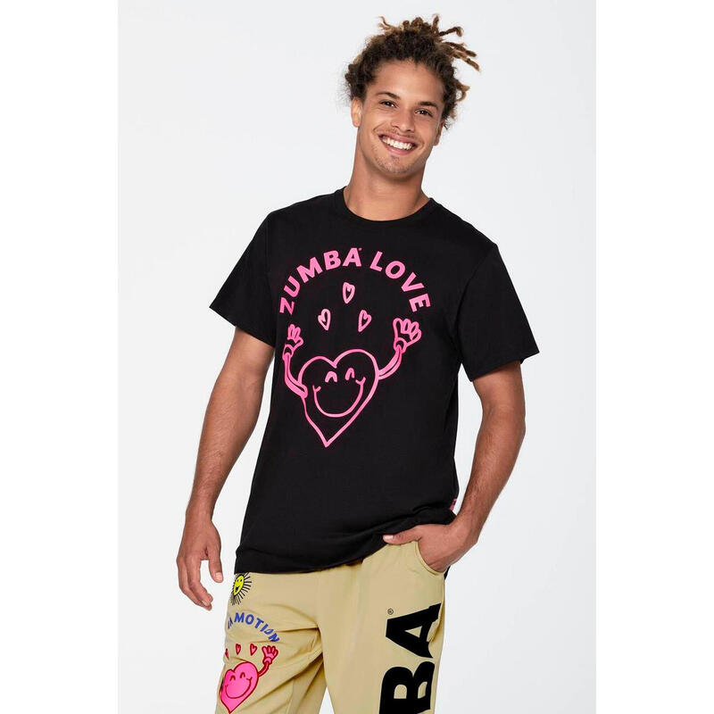 T-shirt sportowy unisex Zumba Love