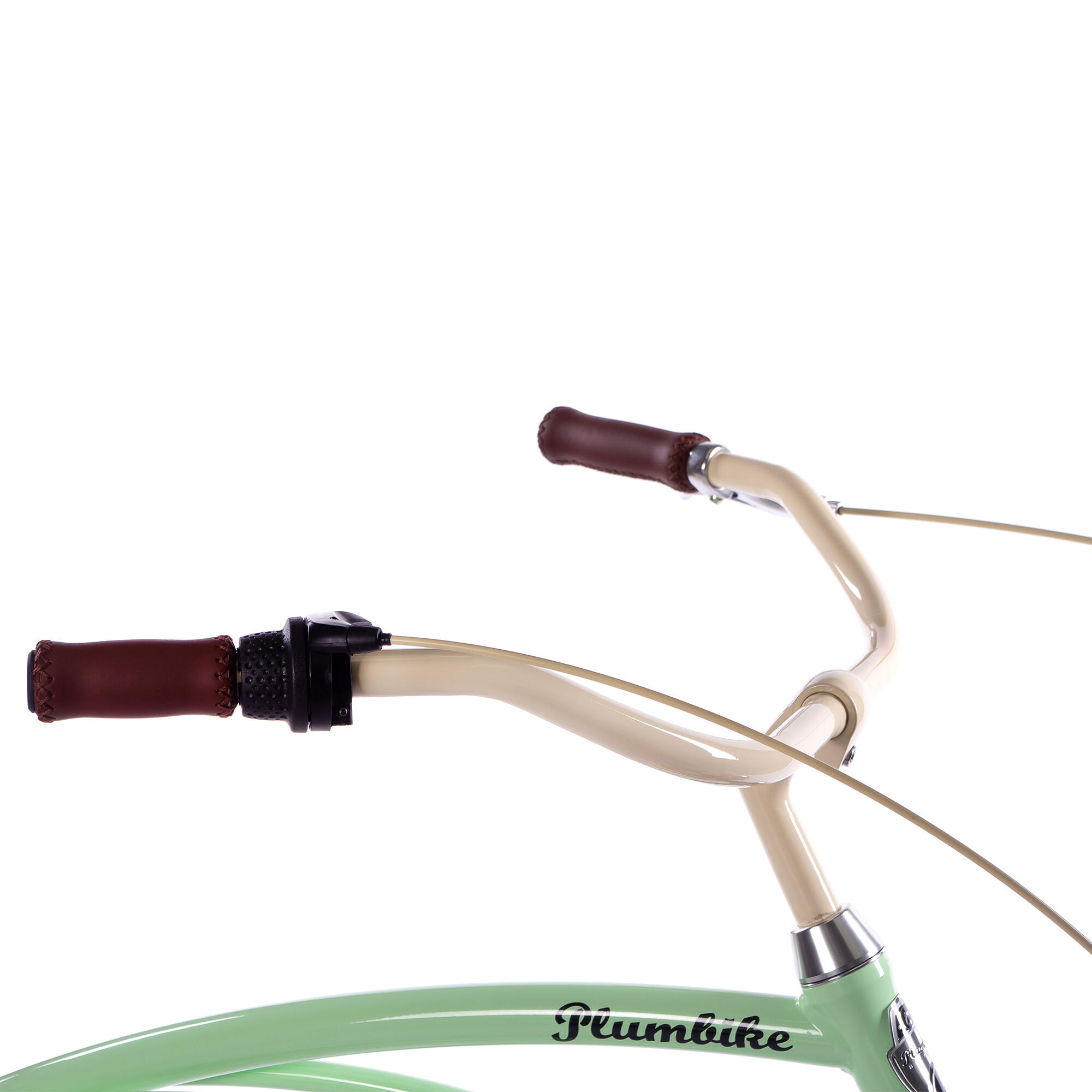 Rower miejski damski Plumbike Rider Go Girl Pistachio 3B z hamulcem v-brake 2/7