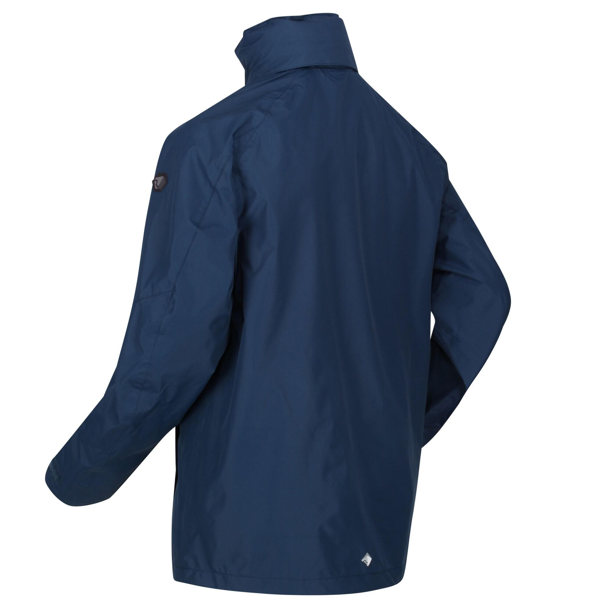 Mens Calderdale IV Waterproof Softshell Hooded Walking Jacket (Moonlight Denim) 4/5