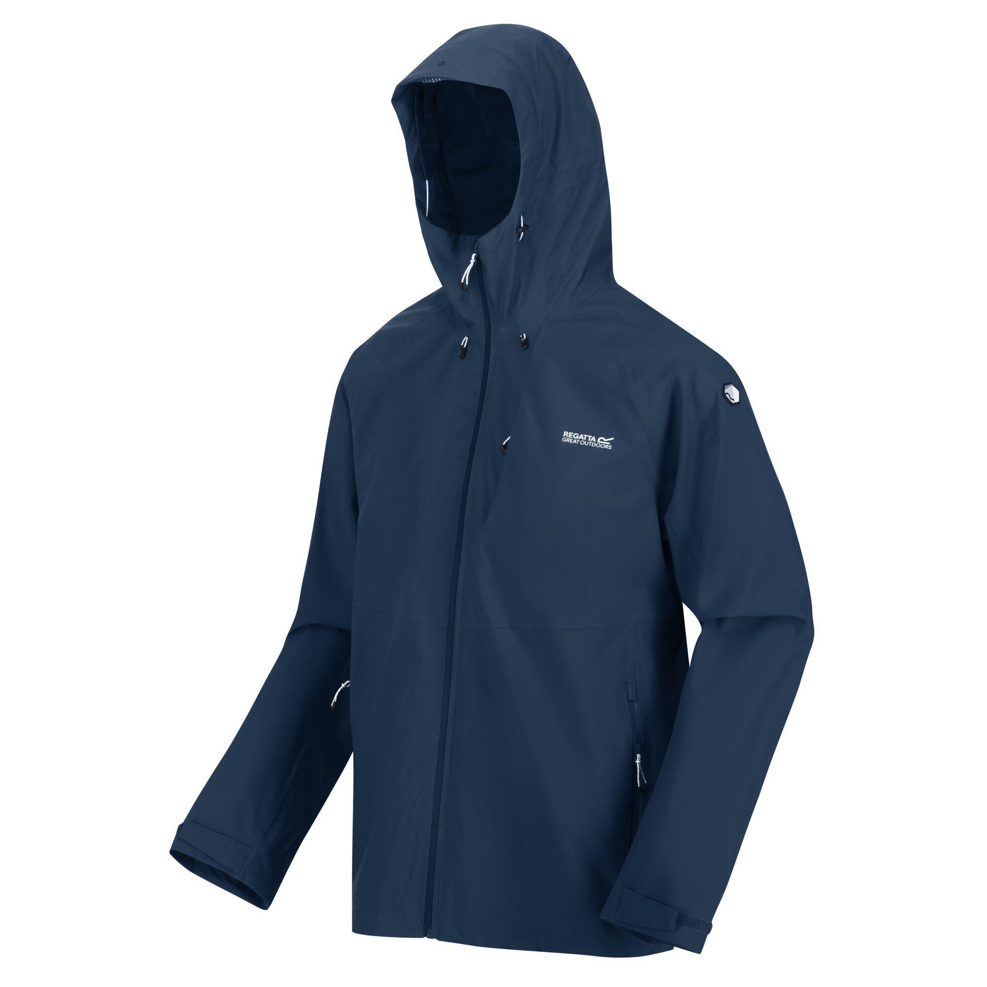 Men's BRITEDALE waterproof jacket (Dark denim)