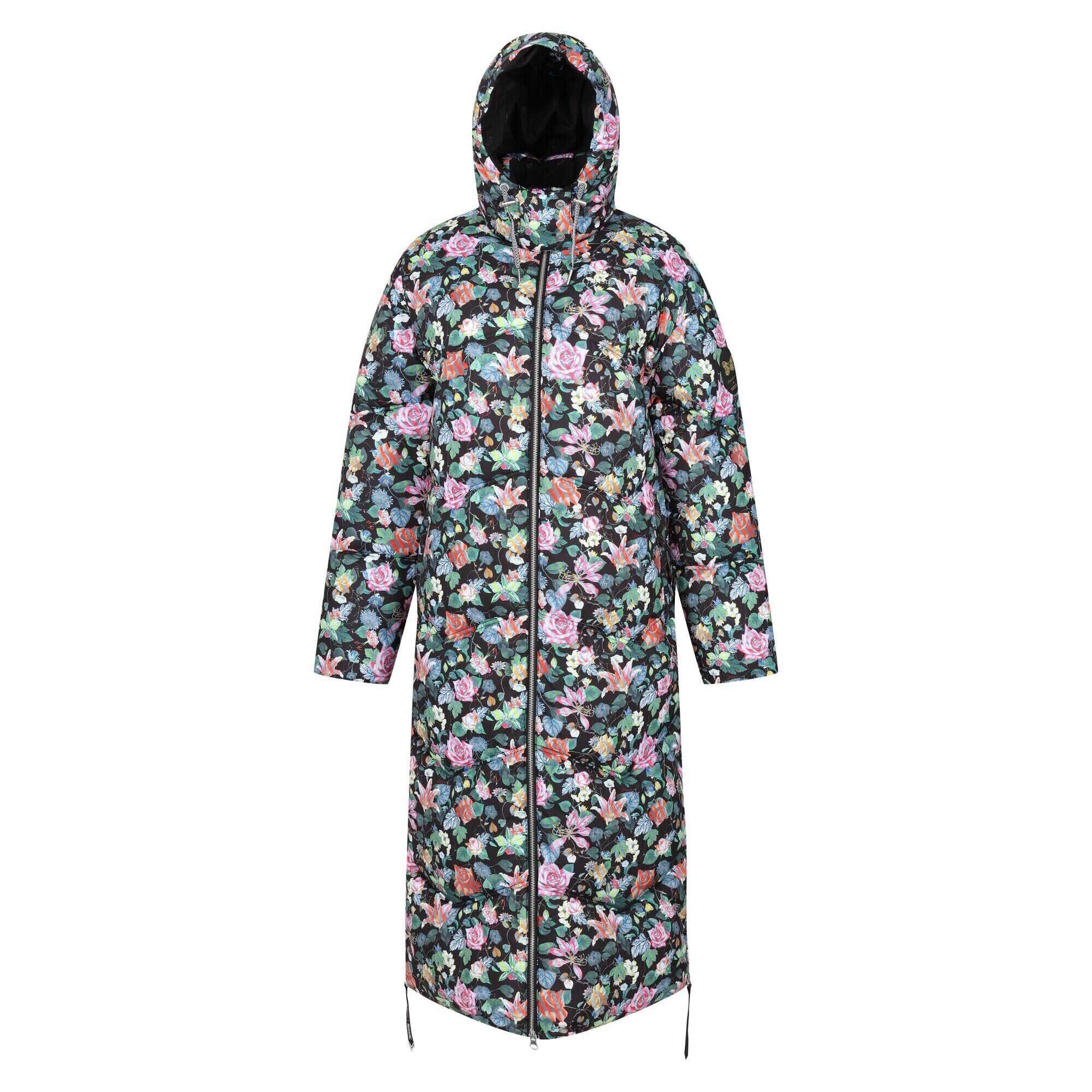 REGATTA Womens/Ladies Christian Lacroix Milhaud Floral Longline Padded Jacket