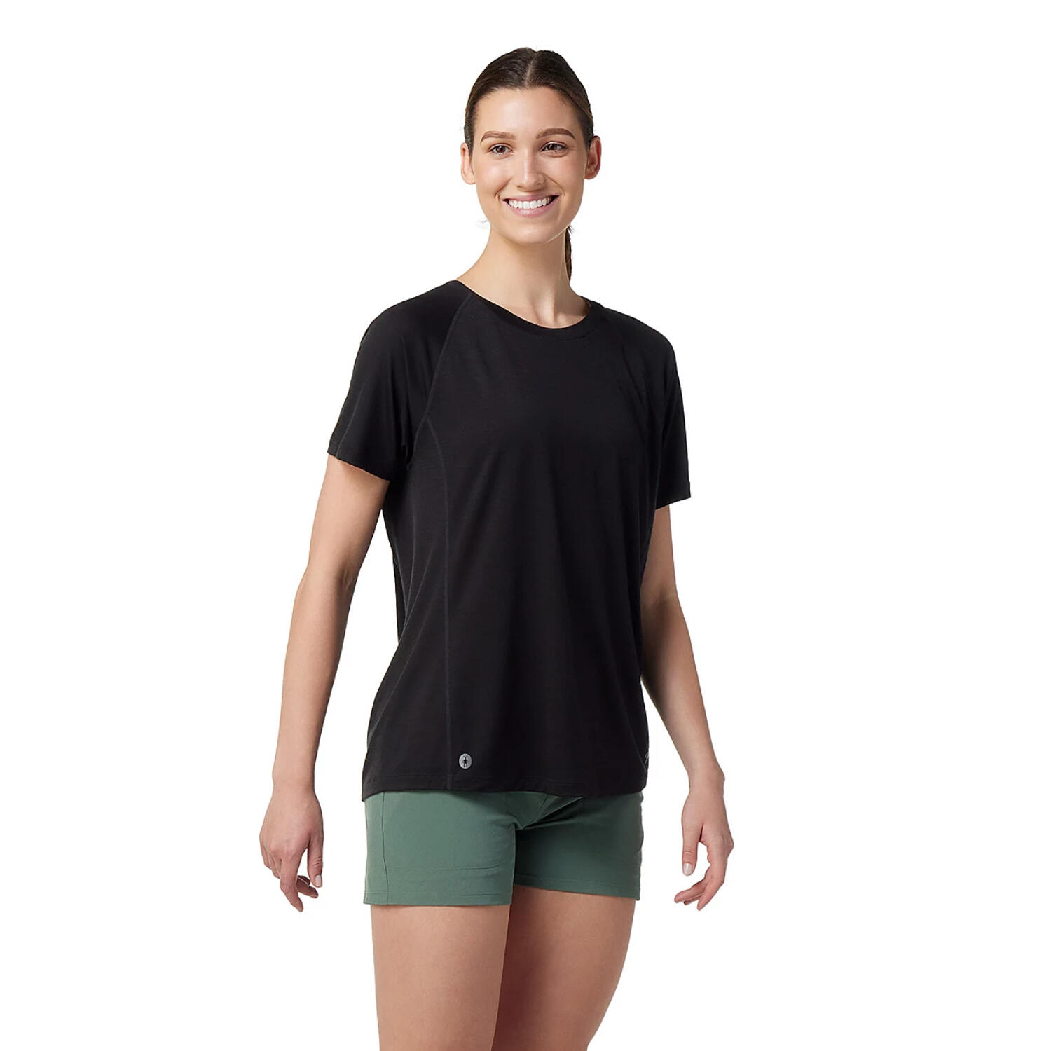 Smartwool - T-shirt Thermique Femme Smartwool Active Ultralite - T-shirt Manches Courtes - Noir - S - Decathlon