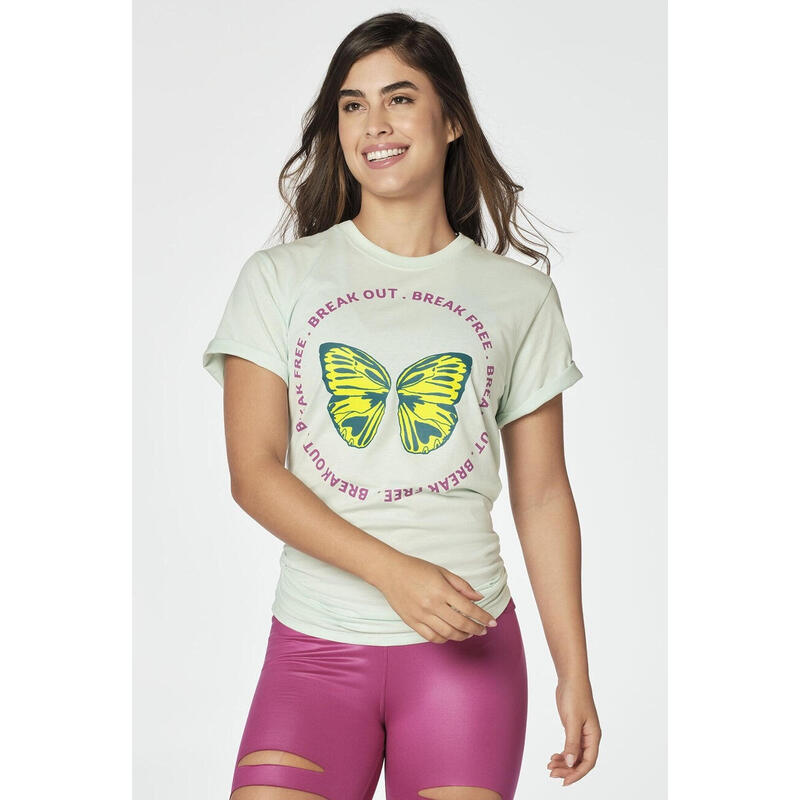 T-shirt sportowy unisex Zumba Break Out Break