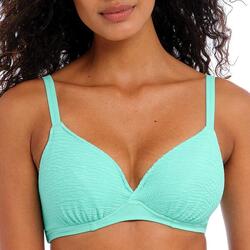 Haut de maillot texturé à armatures Ibiza waves