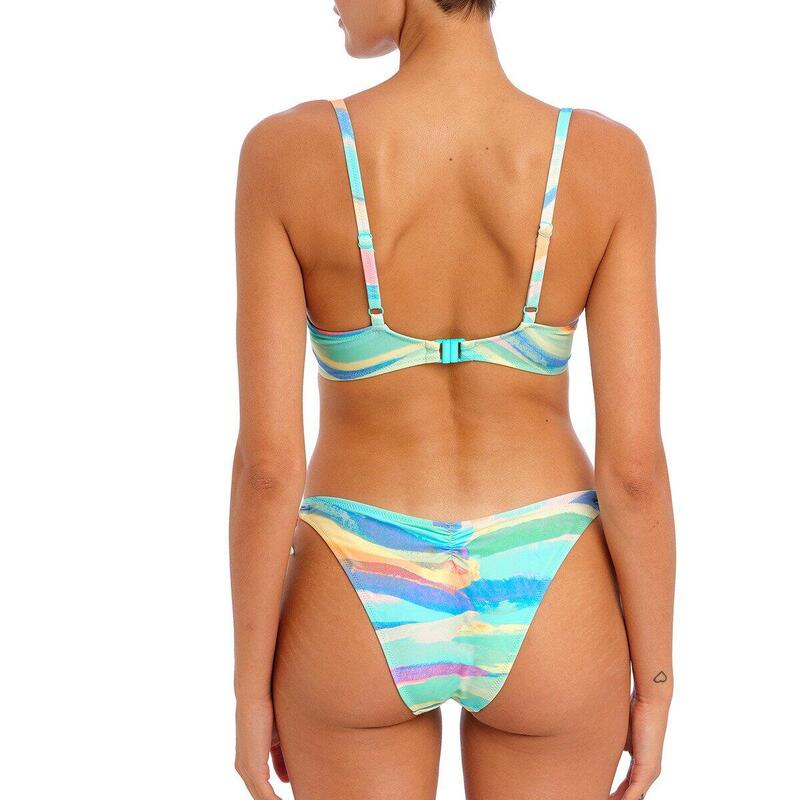 Beugelbikinitop in pastelkleur met afneembare Summer Reef-band