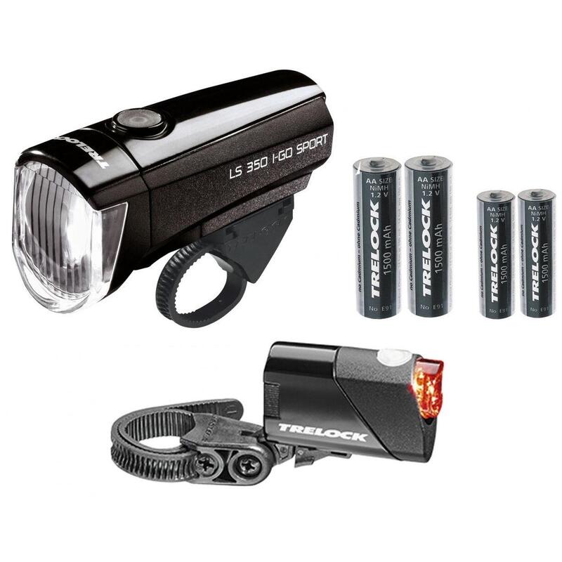 TRELOCK Set di luci I-Go Sport LS 350 / LS 710