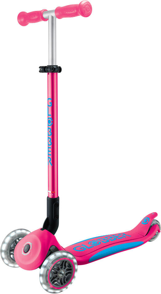 GLOBBER Globber Primo Foldable Plus Lights Fuchsia