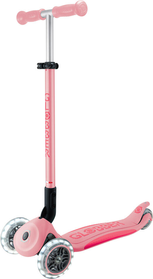 GLOBBER Globber Primo Foldable Plus Lights Pastel Roze